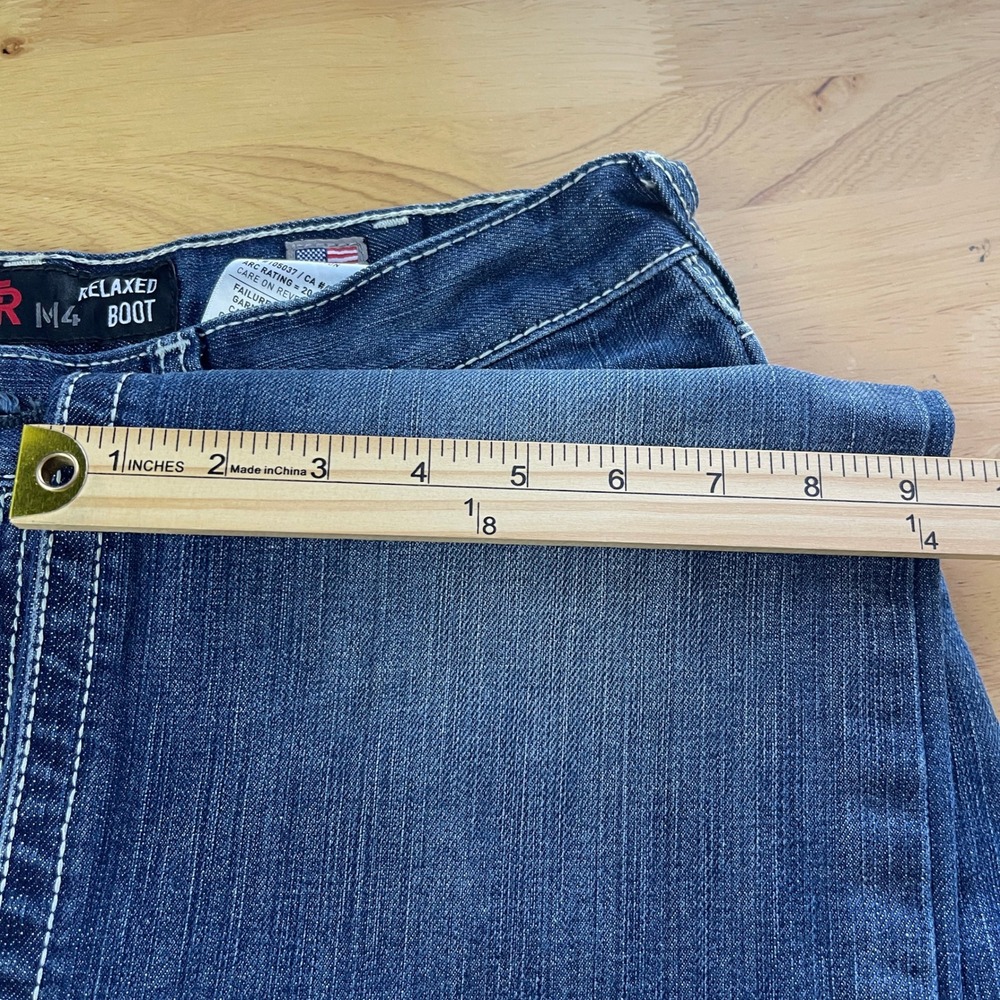 Ariat FR M4 Relaxed Boot Cut Jeans Mens 34x32 Flame Resistant Work Denim Pants - Picture 9 of 16